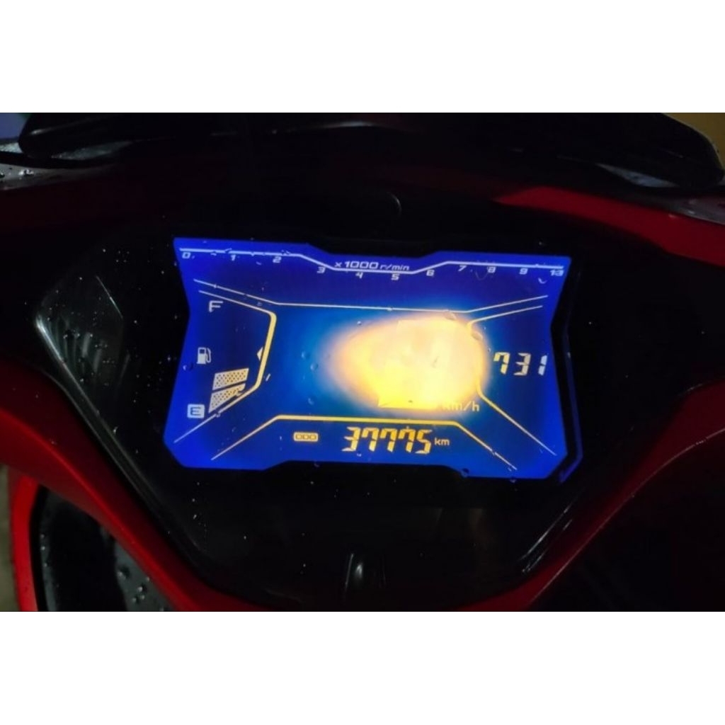 Sunburn LCD speedometer Aerox /polarizer lcd speedometer Aerox dan speedometer lexi