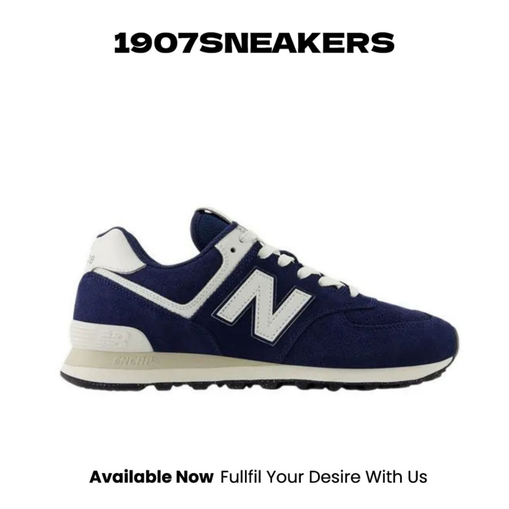 Sepatu Sneakers Pria New Balance 574 - Navy NEWU574BCE