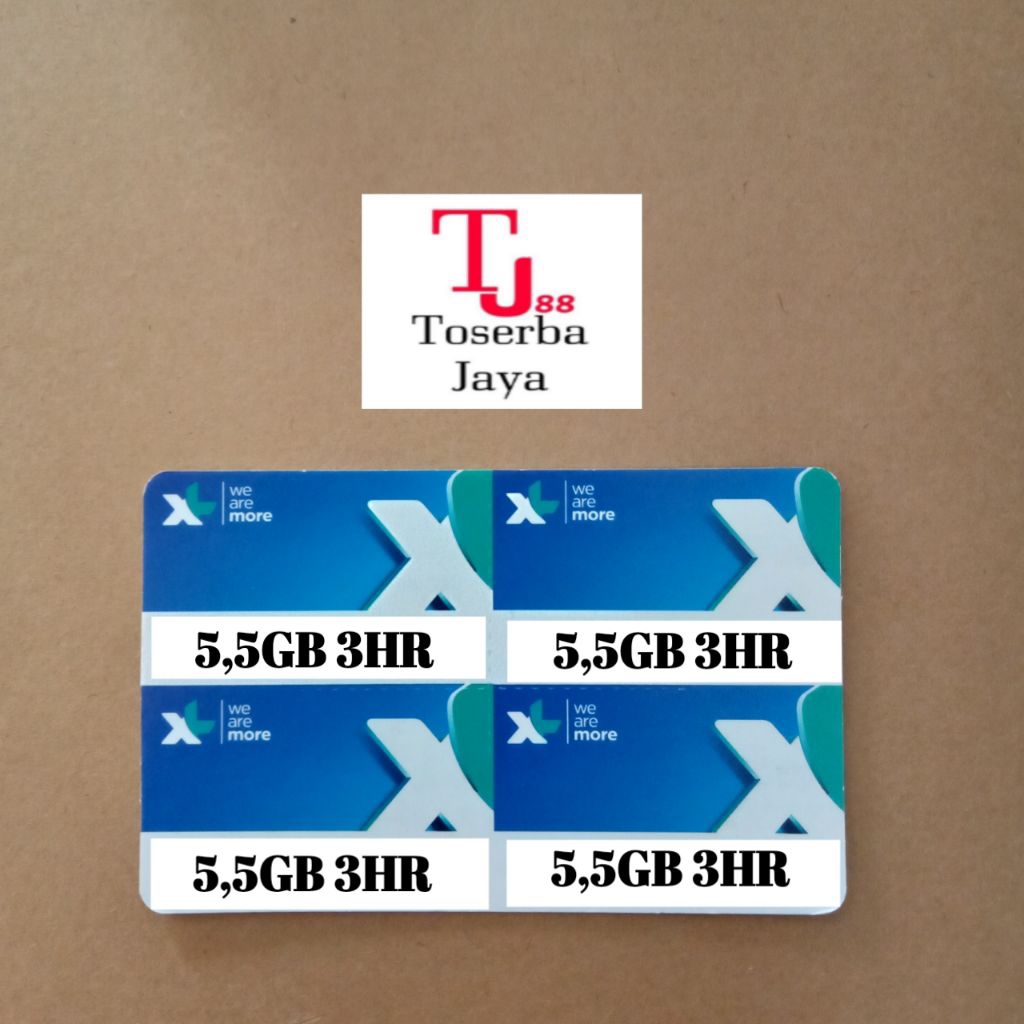 VOUCHER XL DATA 5,5GB 3HR