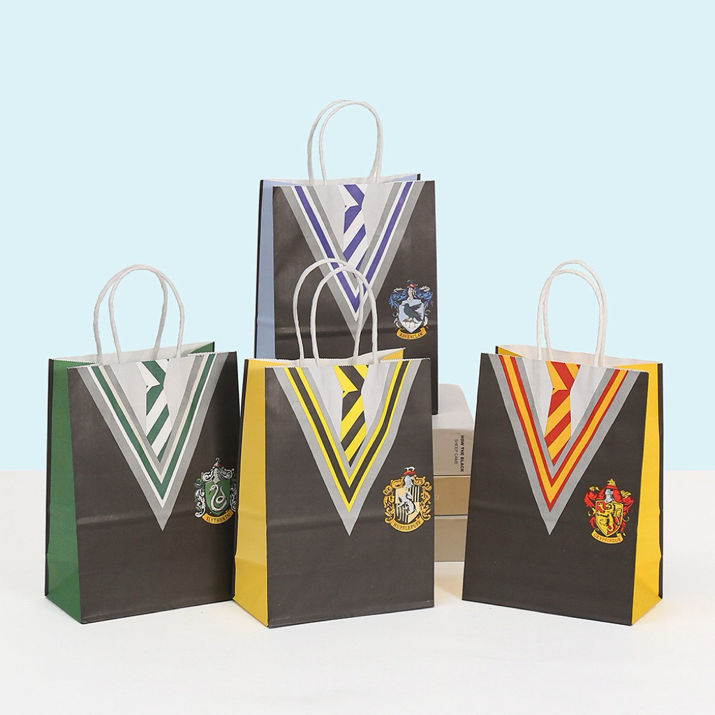 

PAPER BAG motif Harry Potter | Hogward Houses