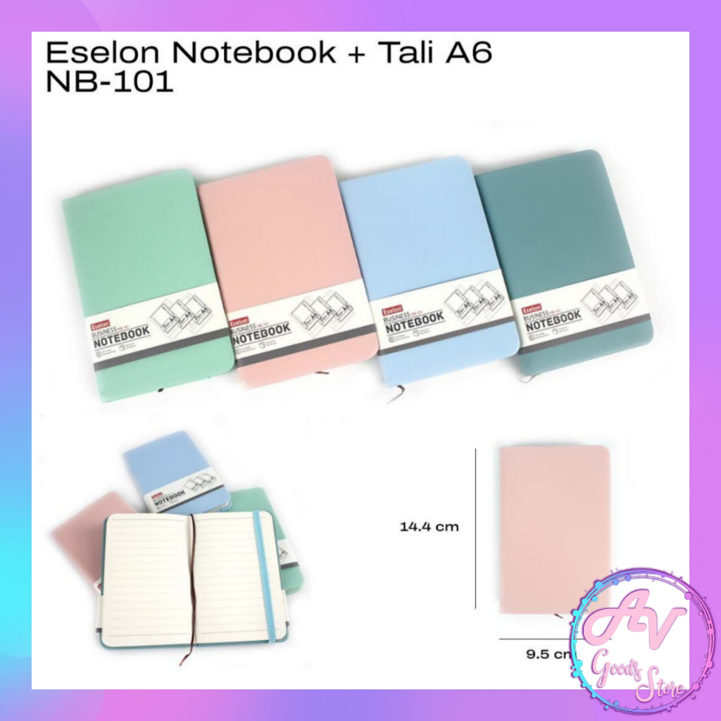 

Diary Tali A6 Office Polos / Notebook Tali Polos A6 / Buku Notes Tali / Buku Catatan