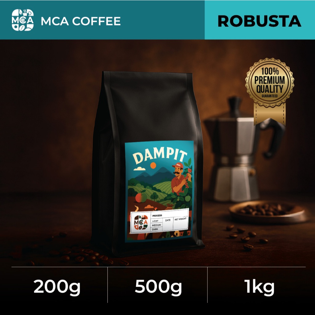 

MCA COFFEE Kopi Dampit Robusta Specialty 200g/500g/1kg Premium Quality