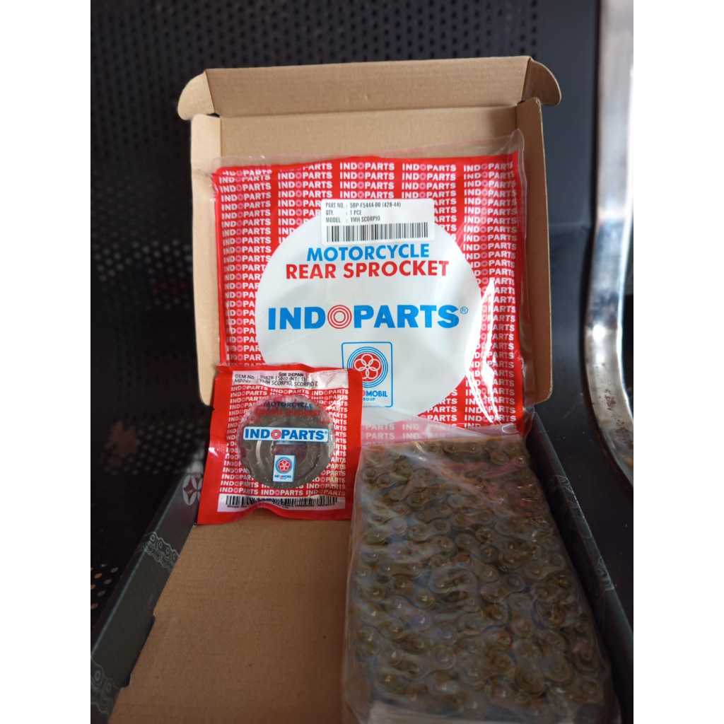 GEAR SET YAMAHA SCORPIO ORIGINAL INDOPARTS - SCO