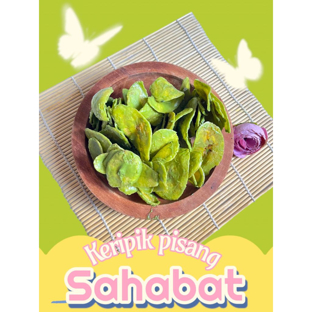 

Keripik Pisang Aneka Rasa / Balado/ Pedas Manis/ Coklat Lumer/ Matcha Bubuk/ Asin / Barbeque / Manis