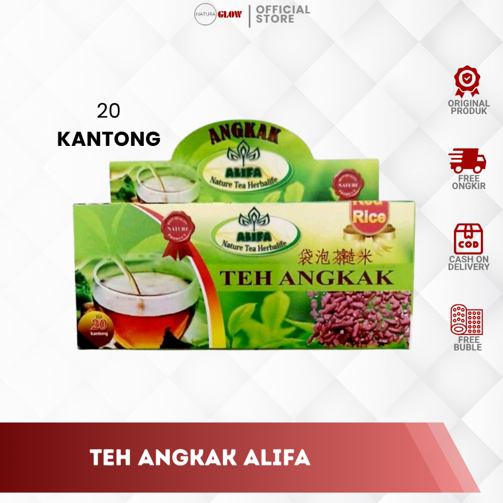 

TEH ANGKAK ALIFA 100% ORIGINAL - bantu jaga kolesterol & tekanan darah tetap stabil | teh herbal pilihan | aman & alami setiap hari