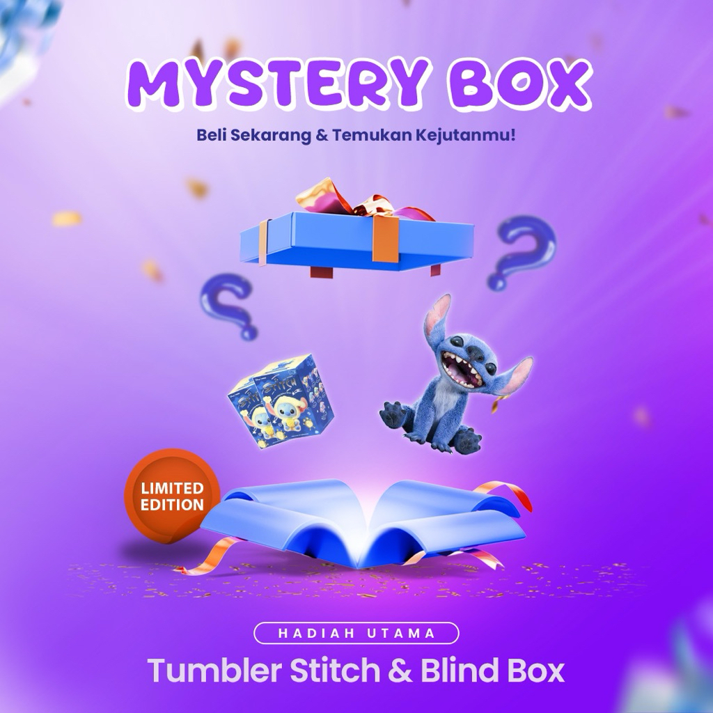 

[READY STOCK] Mistery Box Stitch -tempatbelanjaserbaserbi.id-
