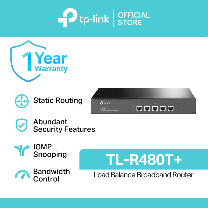 Tp-Link TL-R480T+ Load Balance Broadband Router