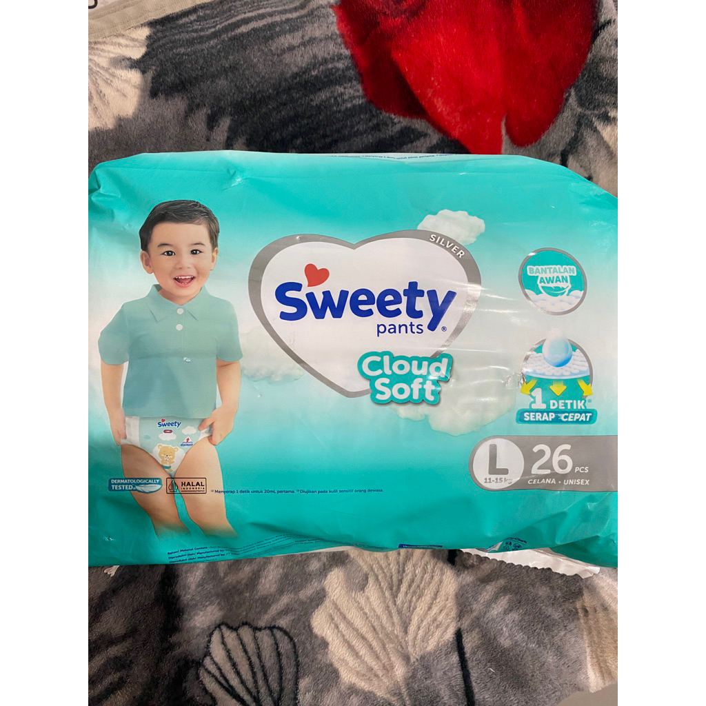 PAMPERS SWEETY SIZE L26