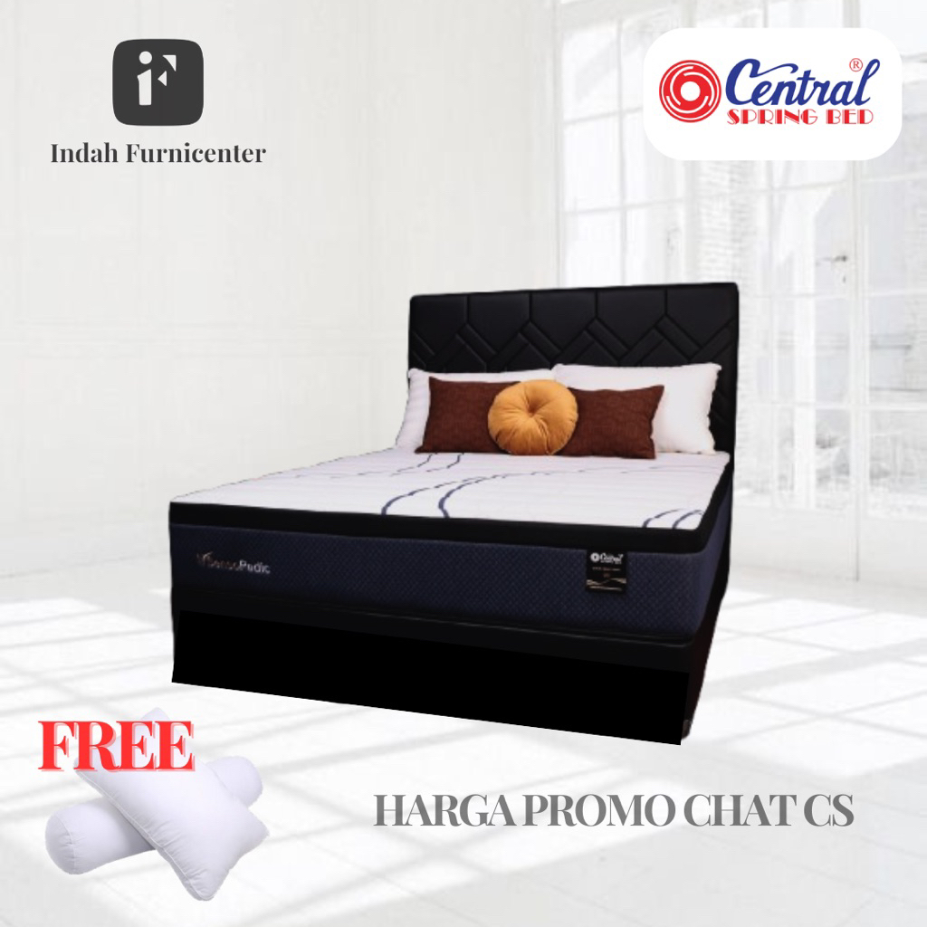 kasur spring bed central othopedic senso pedic 90 120 140 160 180 90x200 120x200 140x200 160x200 180
