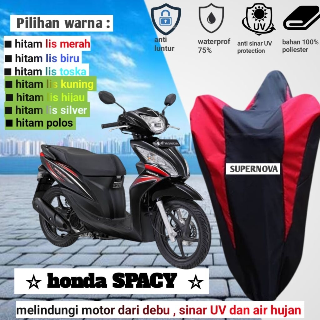 cover/selimut body motor SPACY cover motor anti air waterprof