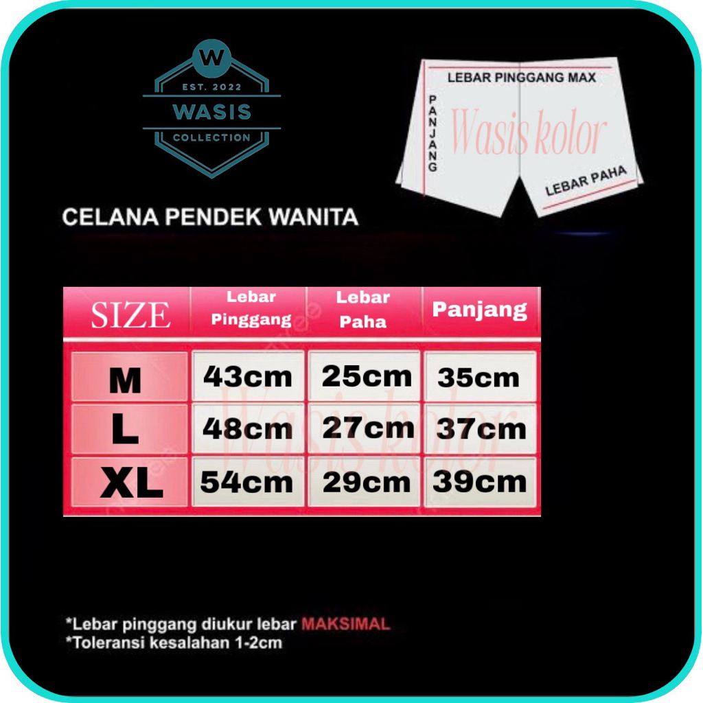 FREE ONGKIR CELANA PENDEK BELAH SAMPING WANITA/ CELANA VOLI WANITA / CELANA BELAH PINGGIR WANITA