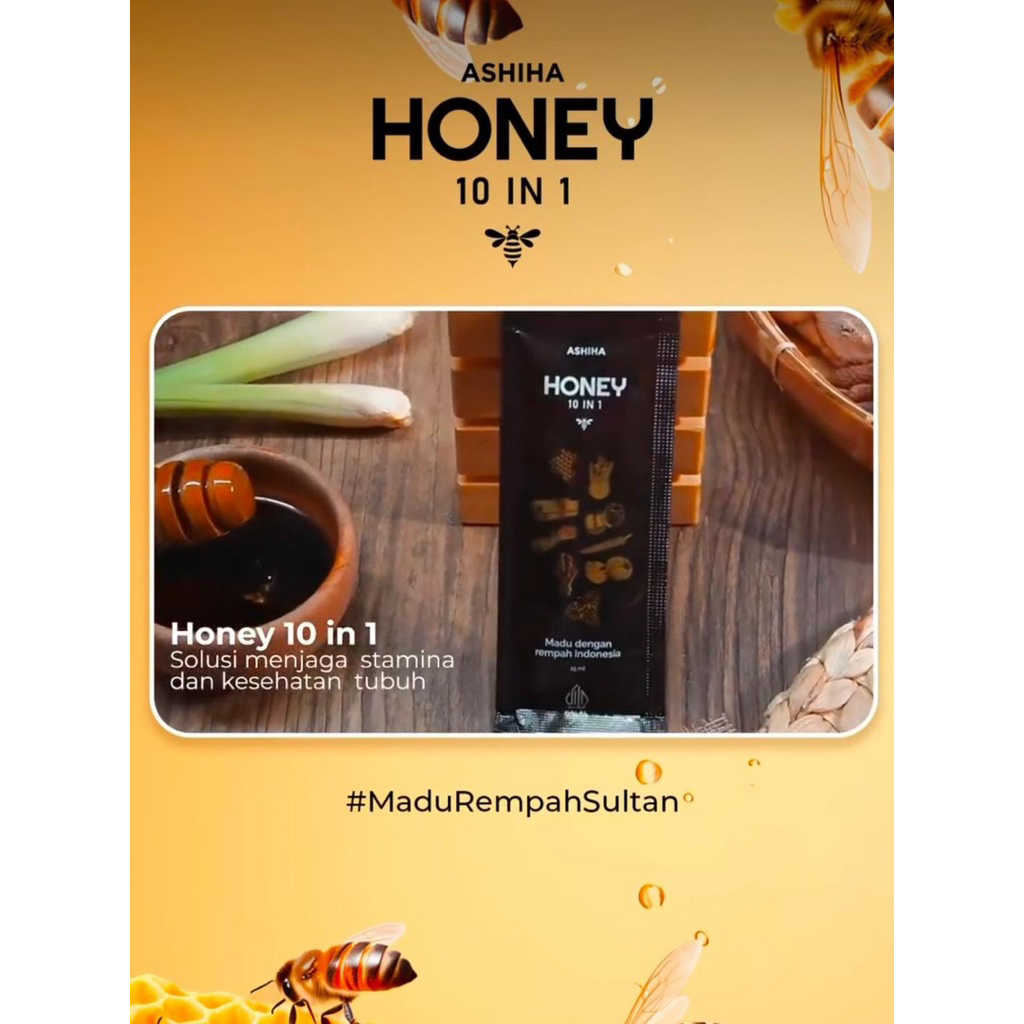 

ASHIHA HONEY 10 IN 1