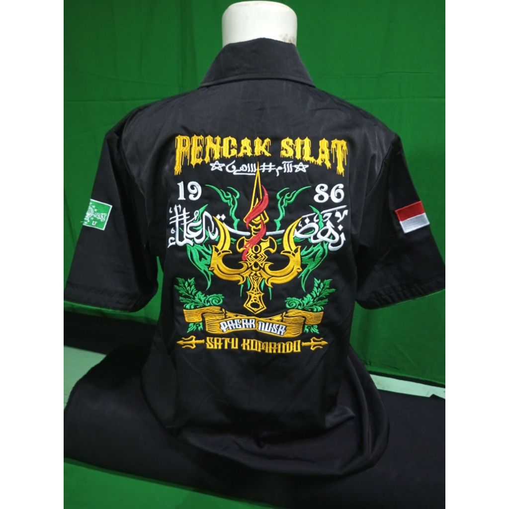 Kemeja /  Hem pagar nusa full Bordir