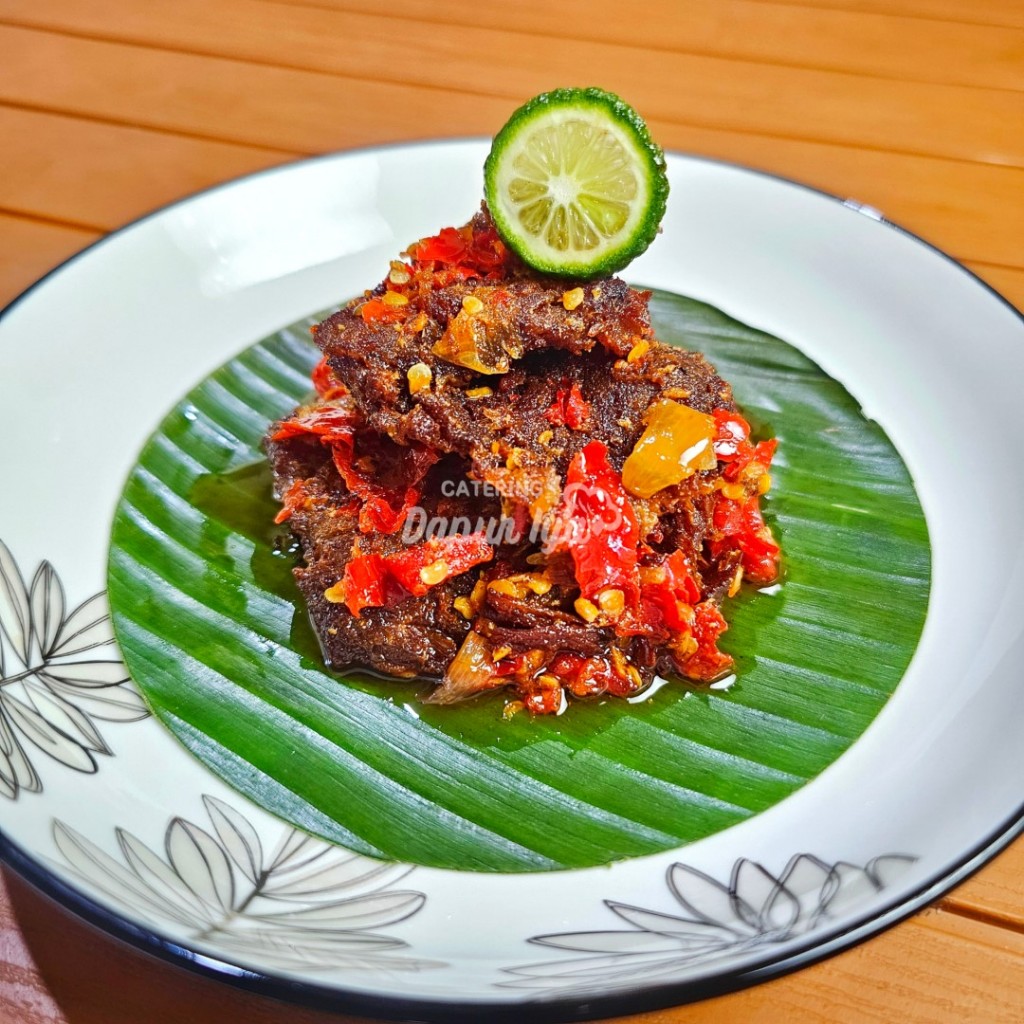 

Dendeng Balado Catering Dapur Iya Kemasan Vacum 500 gr & 250 gr