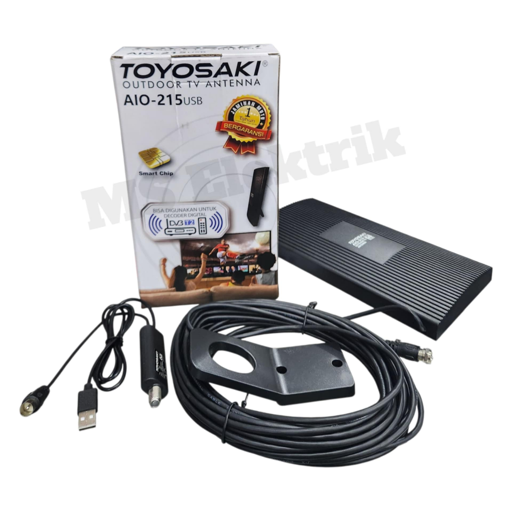 TOYOSAKI AIO-215USB Antena TV Digital Indoor & Outdoor / Antena TV Digital