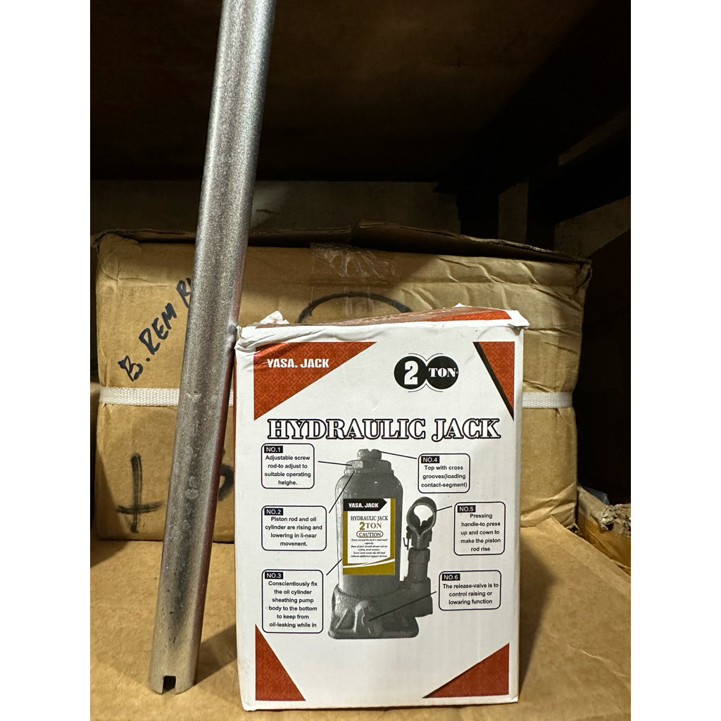 Dongkrak botol / hidrolik jack 2 ton YASA Jack