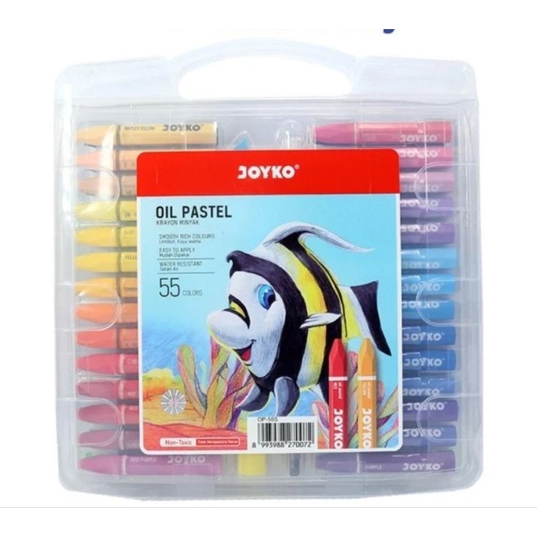 

KODE W62Y Krayon Crayon Oil Pastel JOYKO 55 Warna