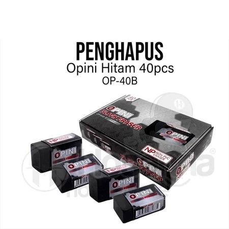 

40pcs Penghapus OPINI / Penghapus Pembersih Tulisan / Eraser