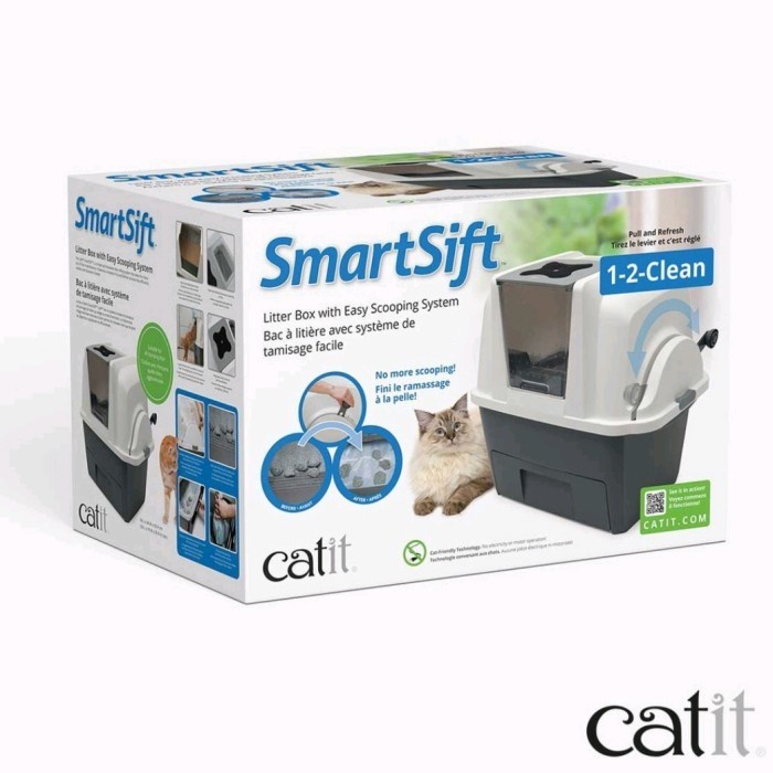 [CHUBBY CIMLING] - FREE ONGKIR Pet Toilet Catit Smartsift Cat