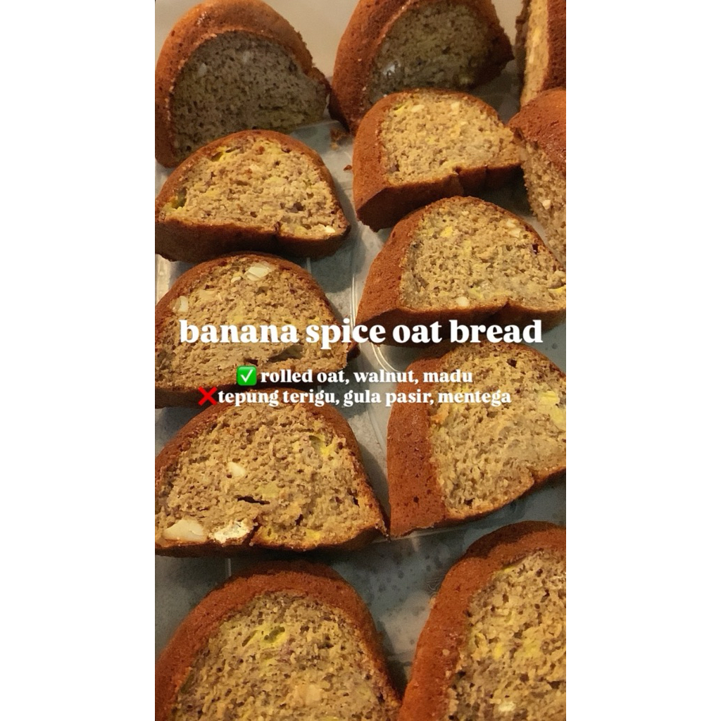 

Banana Spice Oat Bread