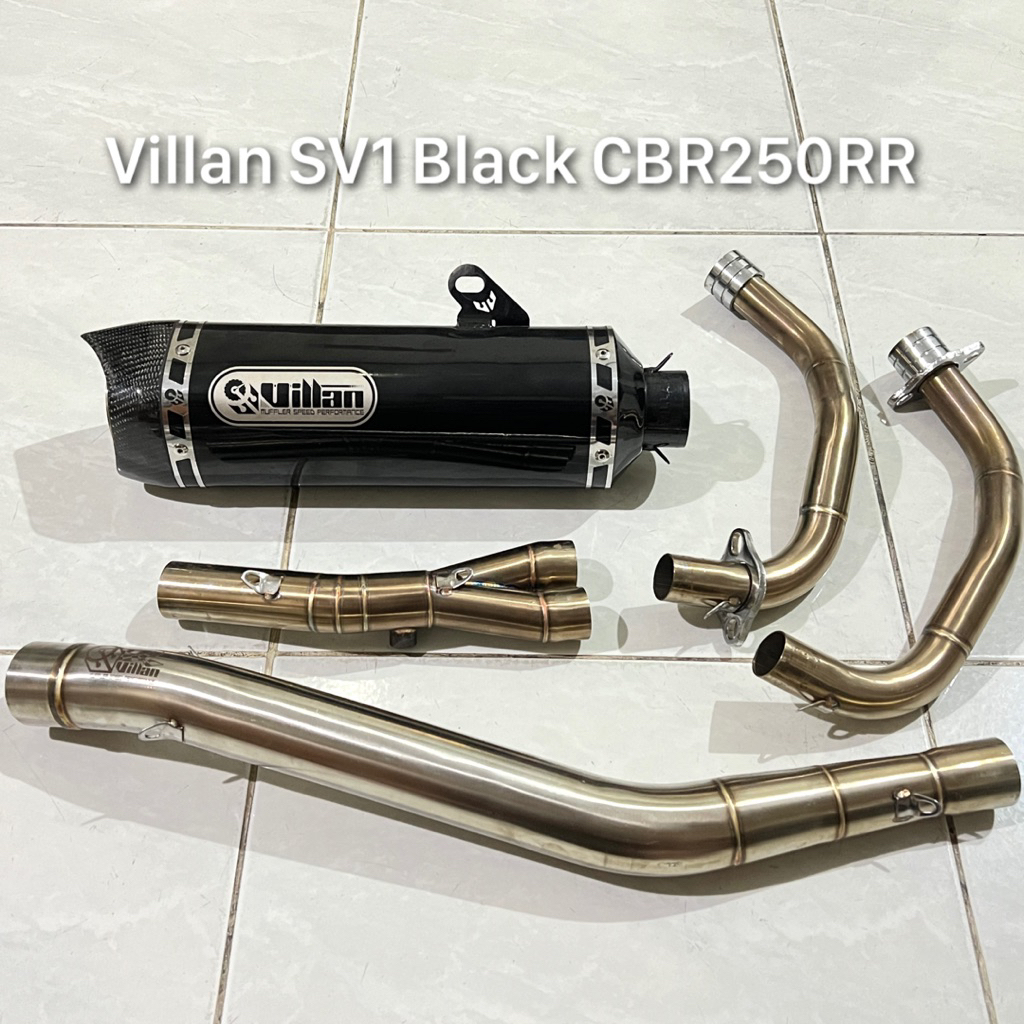 VILLAN SV1 Black original full system CBR250RR cbr 250 rr 250rr