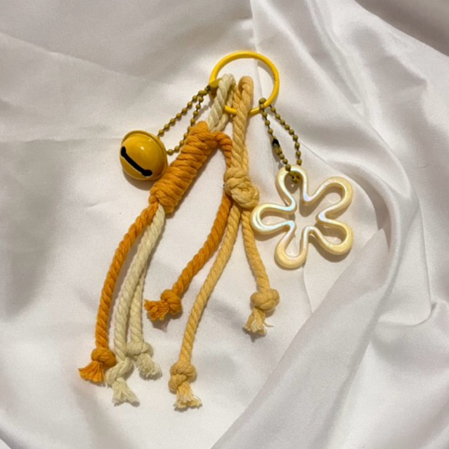 bag charm custom || bag charm macrame custom di live