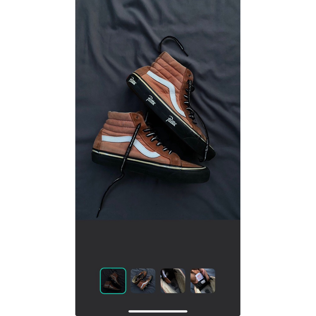 Vans Sk8 x PATTA dan Celana Chino