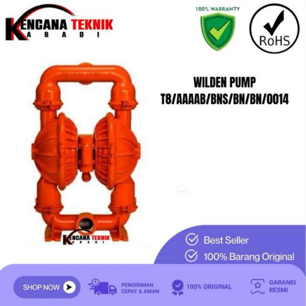 WILDEN PUMP T8/AAAAB/BNS/BN/BN/0014