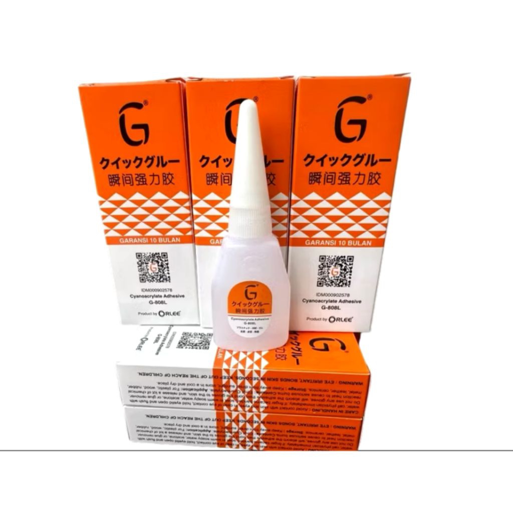 

Lem G Korea Original 100% Lem Setan Ori Cair Super Glue Barcode