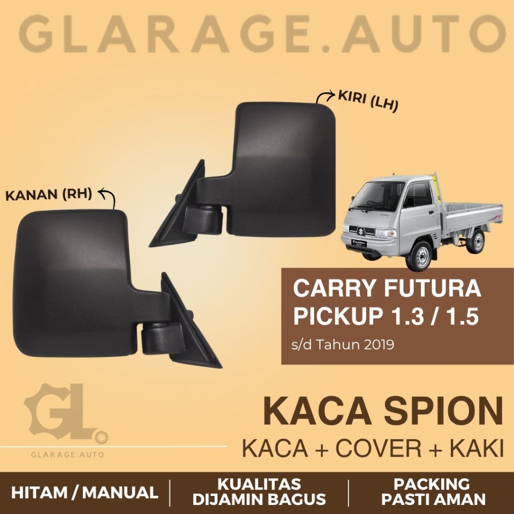KACA SPION CARRY FUTURA PICKUP 1.3 / 1.5  S/D TAHUN 2019