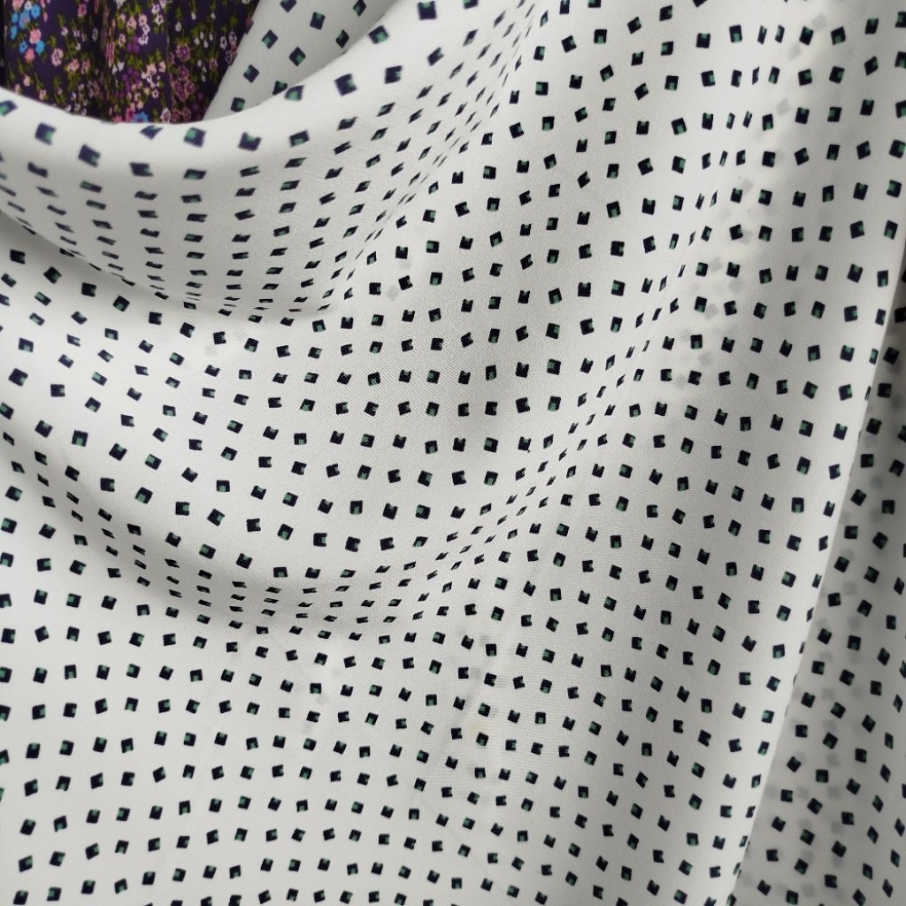 Bahan Wolfis Motif - Kain Wolfis Import - Bahan Wolfis - Kain Wolfis - Kain Meteran - Bahan Eceran -