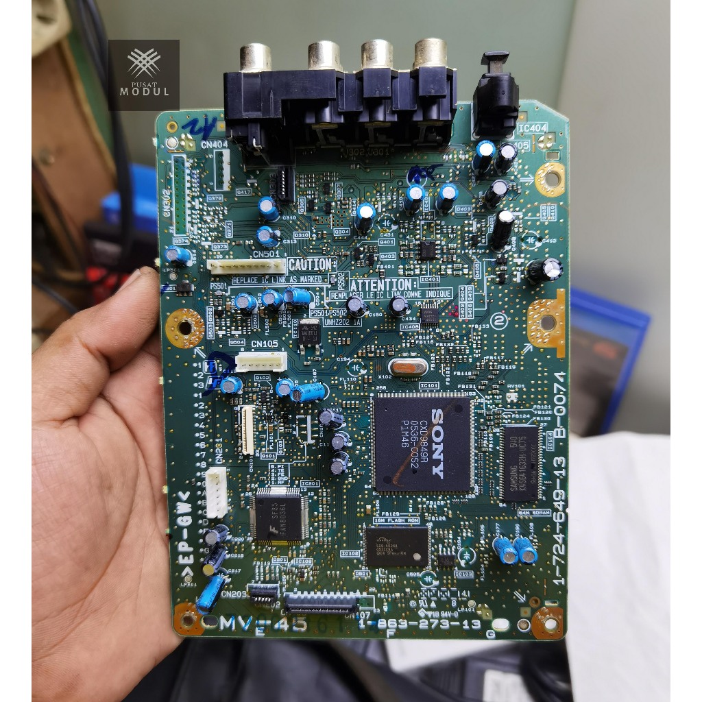 MPEG DVD SONY DVP-NS50P / MAINBOARD SONY DVP-NS50P / SONY1-724-649-13 B-0074