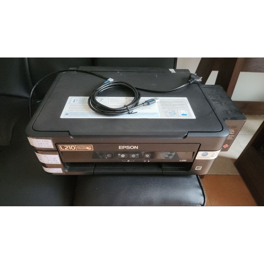 Printer epson L210 bekas normal