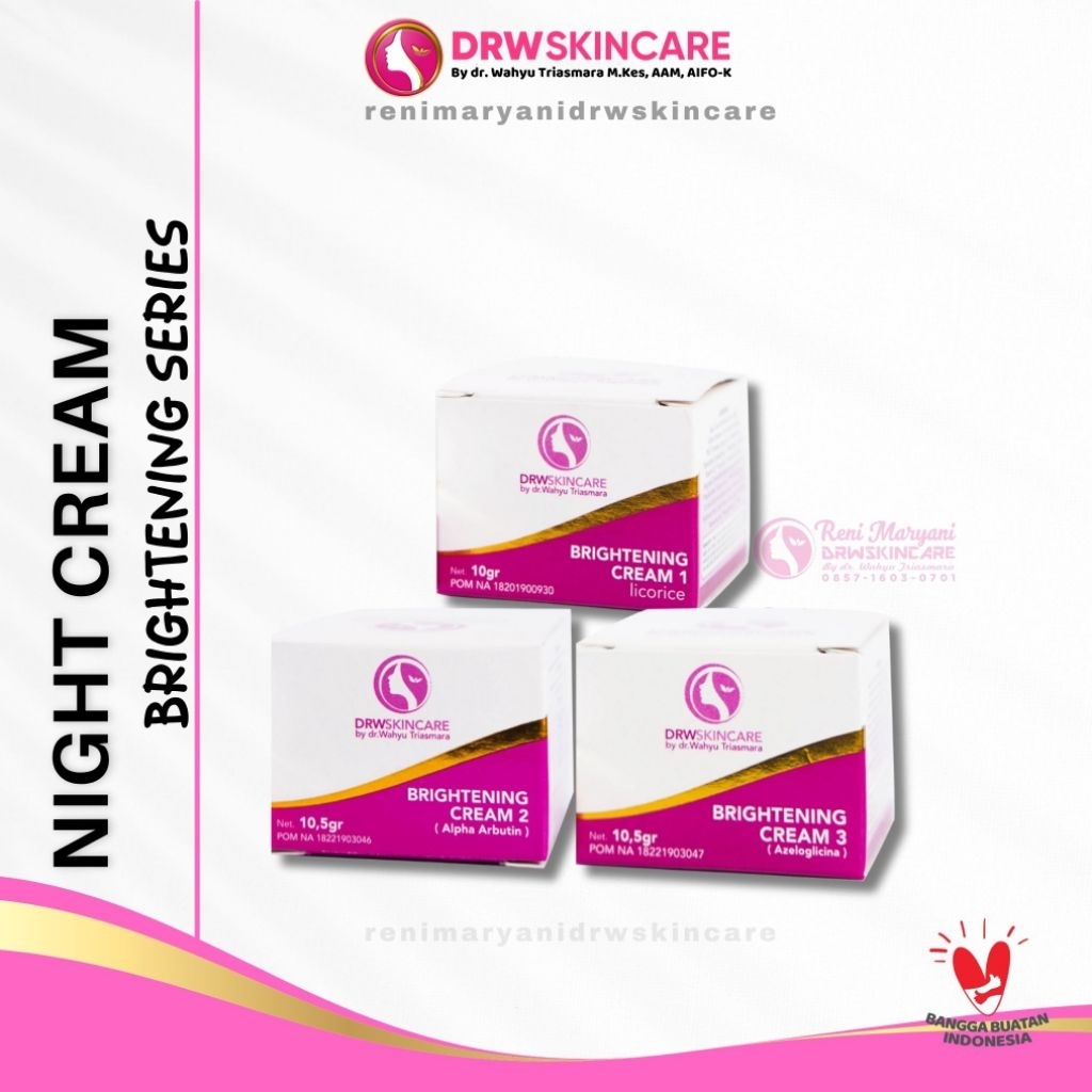 DRW Skincare Night Cream Brightening