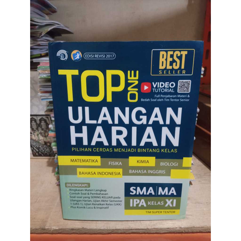 BUKU TOP ONE ULANGAN HARIAN SMA/MA IPA KELAS 11