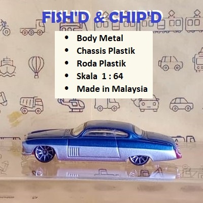 HOT WHEELS Loose Fish'd & Chip'd Blue
