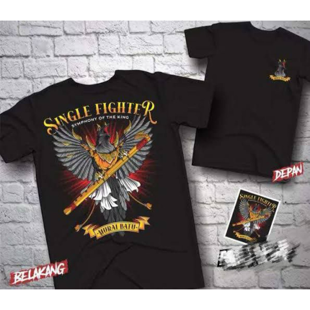KAOS/TSHIRT SINGLE FIGHTER MURAI BATU SYMPHONY OF THE KING