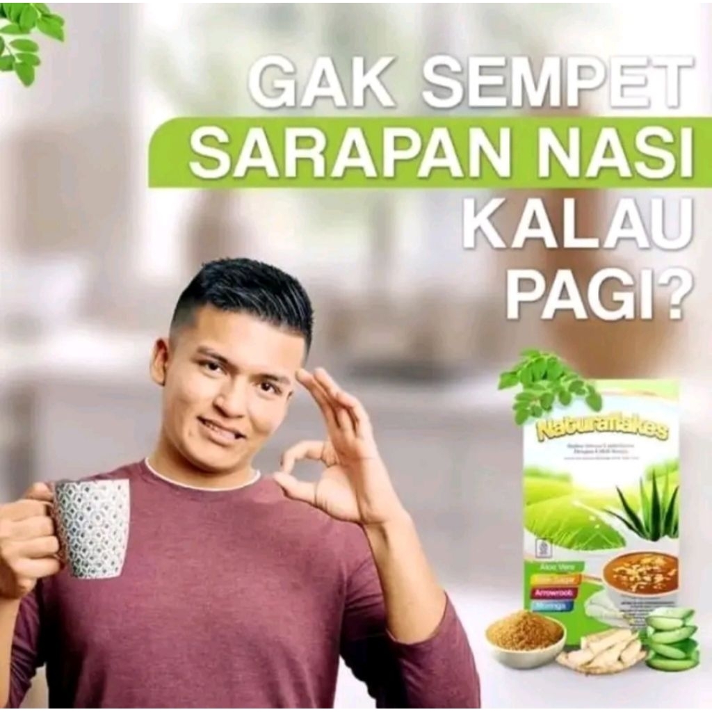 

Naturaflakes Sereal Umbi Garut dan Daun Kelor dengan Gula Aren dan Susu Kambing Etawauntuk Pencernaan dan Kadar Gula Darah yang Sehat Bubur