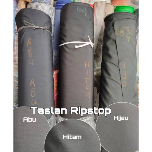 KODE U16I Bahan kain TASLAN Nylon RIPSTOP KOTAK RIPSTOK RIPSTOCK YARD GULUNGAN