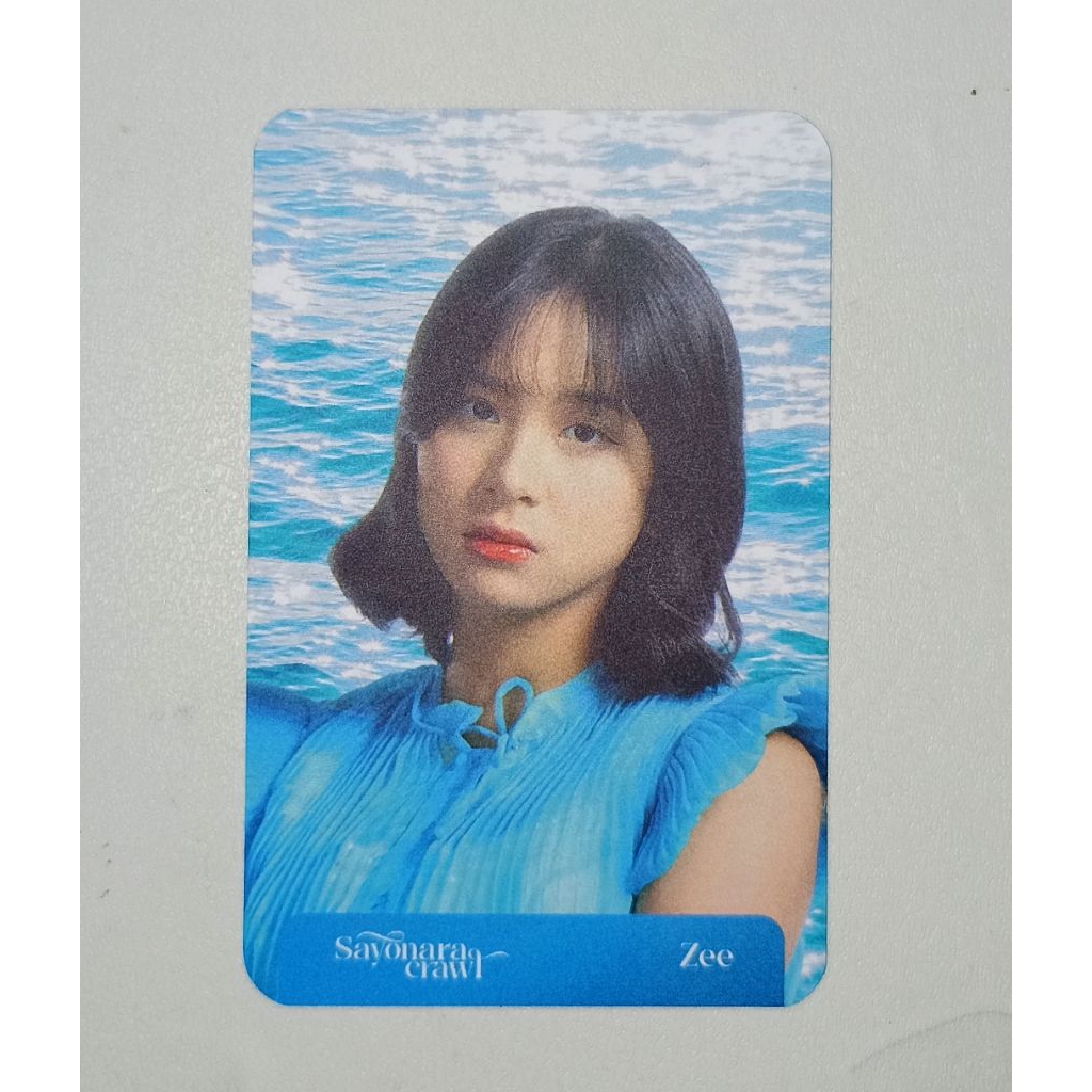 Photocard ZEE JKT48 _ Sayonara Crawl (Official)