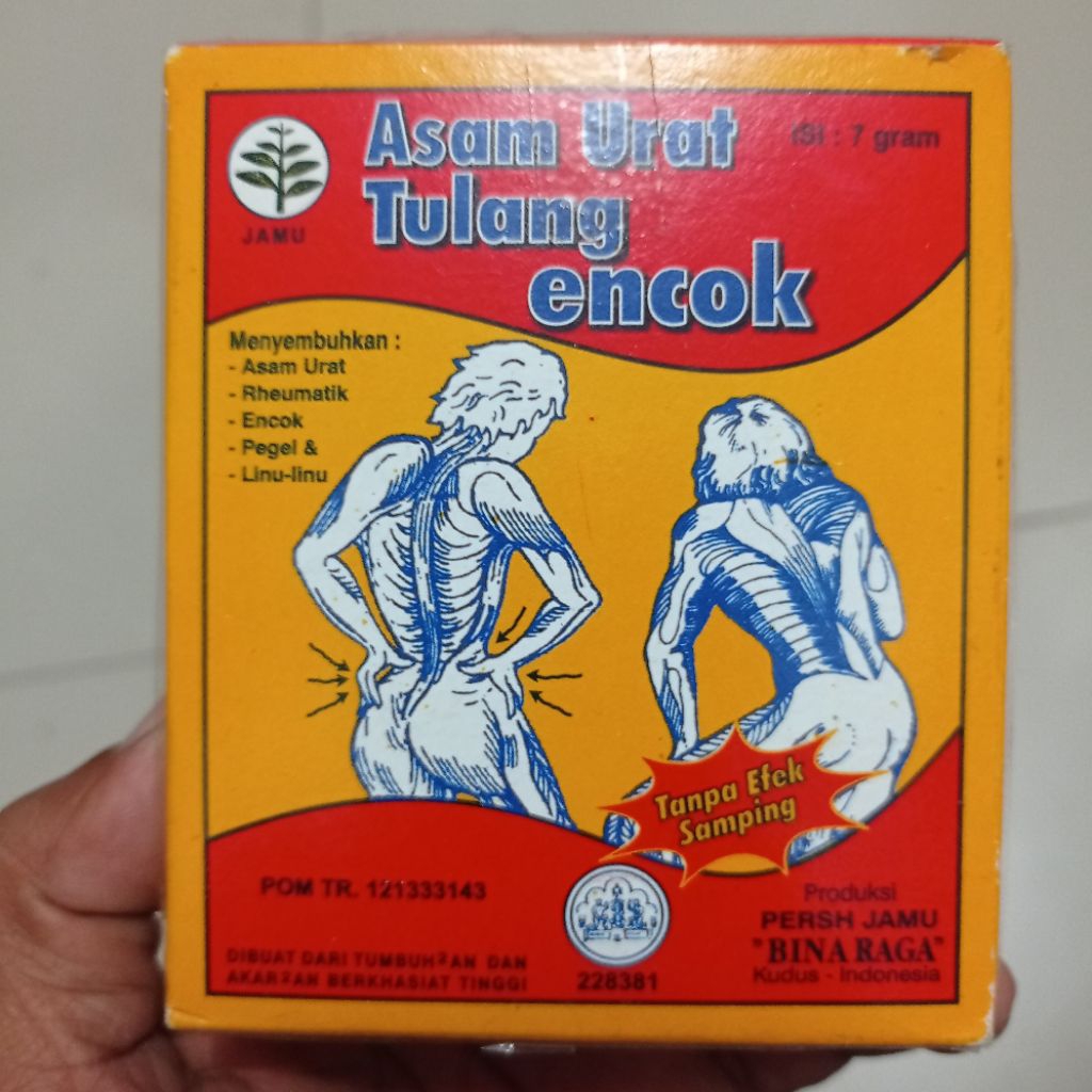 Jamu Asam Urat Tulang encok Menyembuhkan: Asam Urat -  Rheumatik EncokPegel & Linu-linu