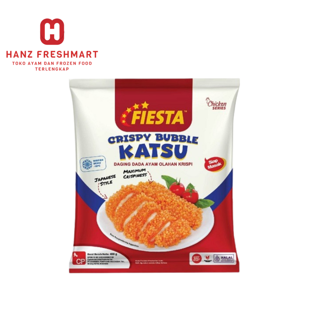 

Fiesta Crispy Katsu Bubble 400gr - Hanz Freshmart