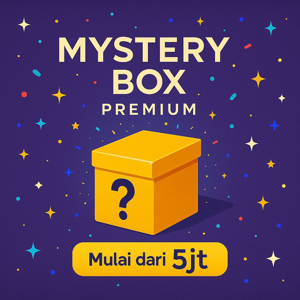 

Mystery Box Kejutan PALUGADA – Premium Surprise Box Isi Acak, Banyak Hadiah Menarik!