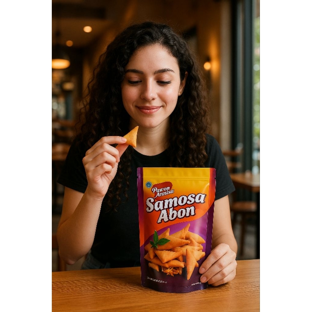 

samosa abon "Pawon Annisa