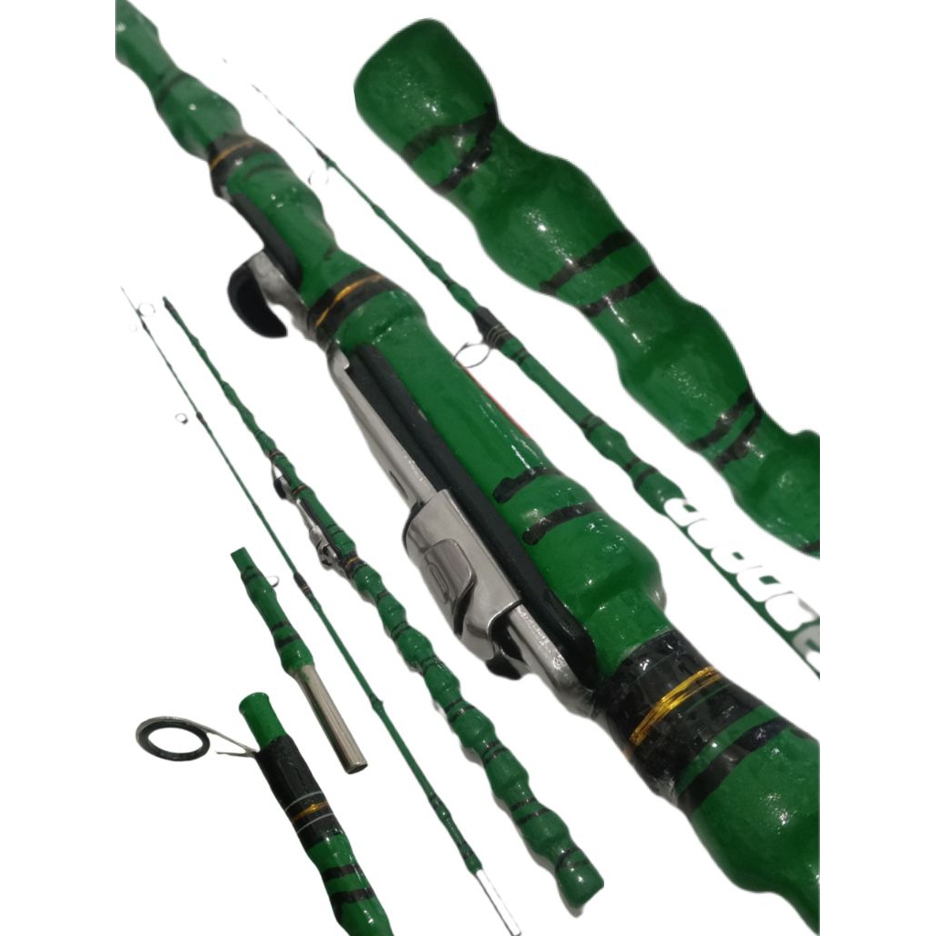 joran reflika cendani full fiber bambu muda untuk ikan mas dan ikan lele