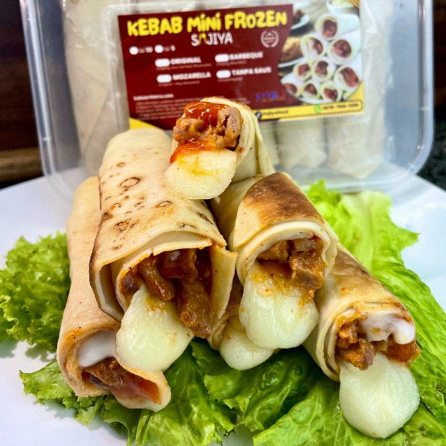 

Kebab Mini Frozen Mozarella (Daging Premium isi 10pcs Kebab Turki)
