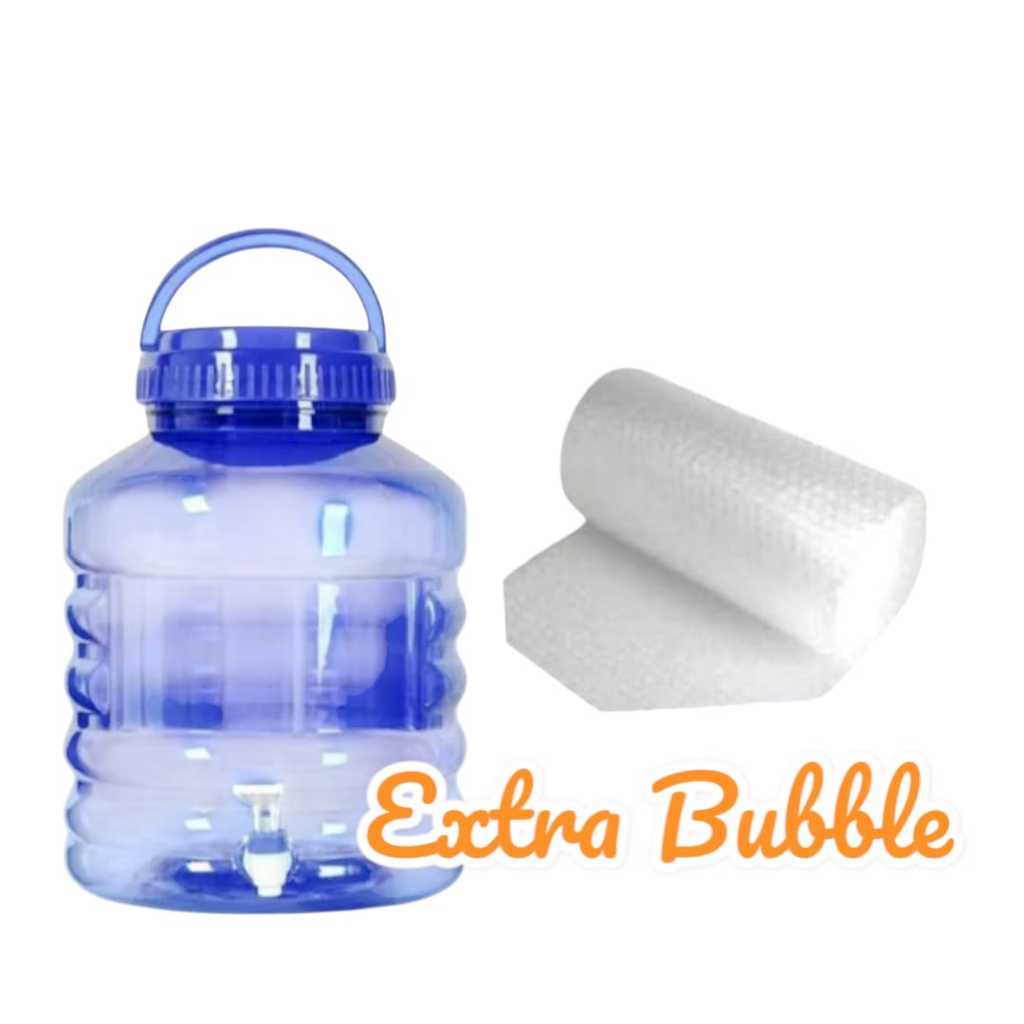 Galon Keran Kran Air Dispenser Air/Galon Mini Kecil Murah + Keran 10 Liter Bahan Tebal