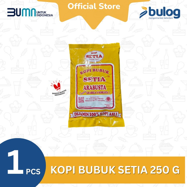 

Kopi Bubuk Setia Spesial Kemasan 250gram