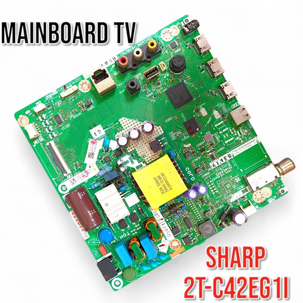MB TV SHARP 2T-C42EG1I - MAINBOARD TV SHARP 2T-C42EG1I - SHARP 2T-C42EG1I - SHARP 42EG1I