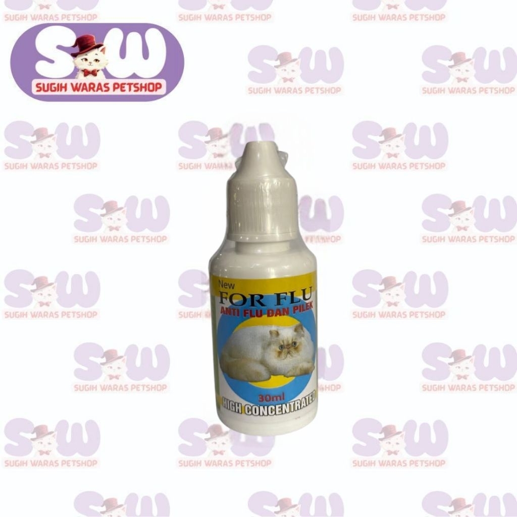 FOR FLU obat flu dan pilek kucing